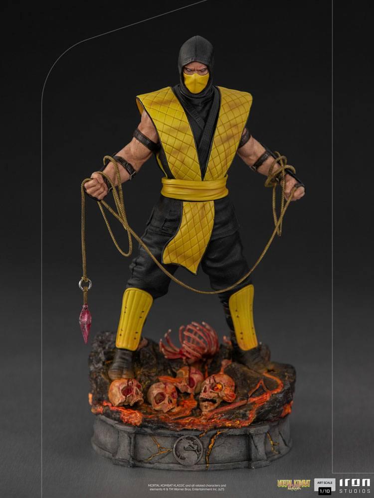 Scorpion statue cheap mortal kombat