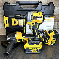 Набор Dewalt 2 в 1 (36V/5A) гайковерт DeWalt DCF 922D2T, болгарка Dewalt DCG405P2 инструмент аккумуляторный