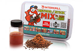 Пелетс INTERKRILL Method Stick Mix Криль-Полуниця 400г