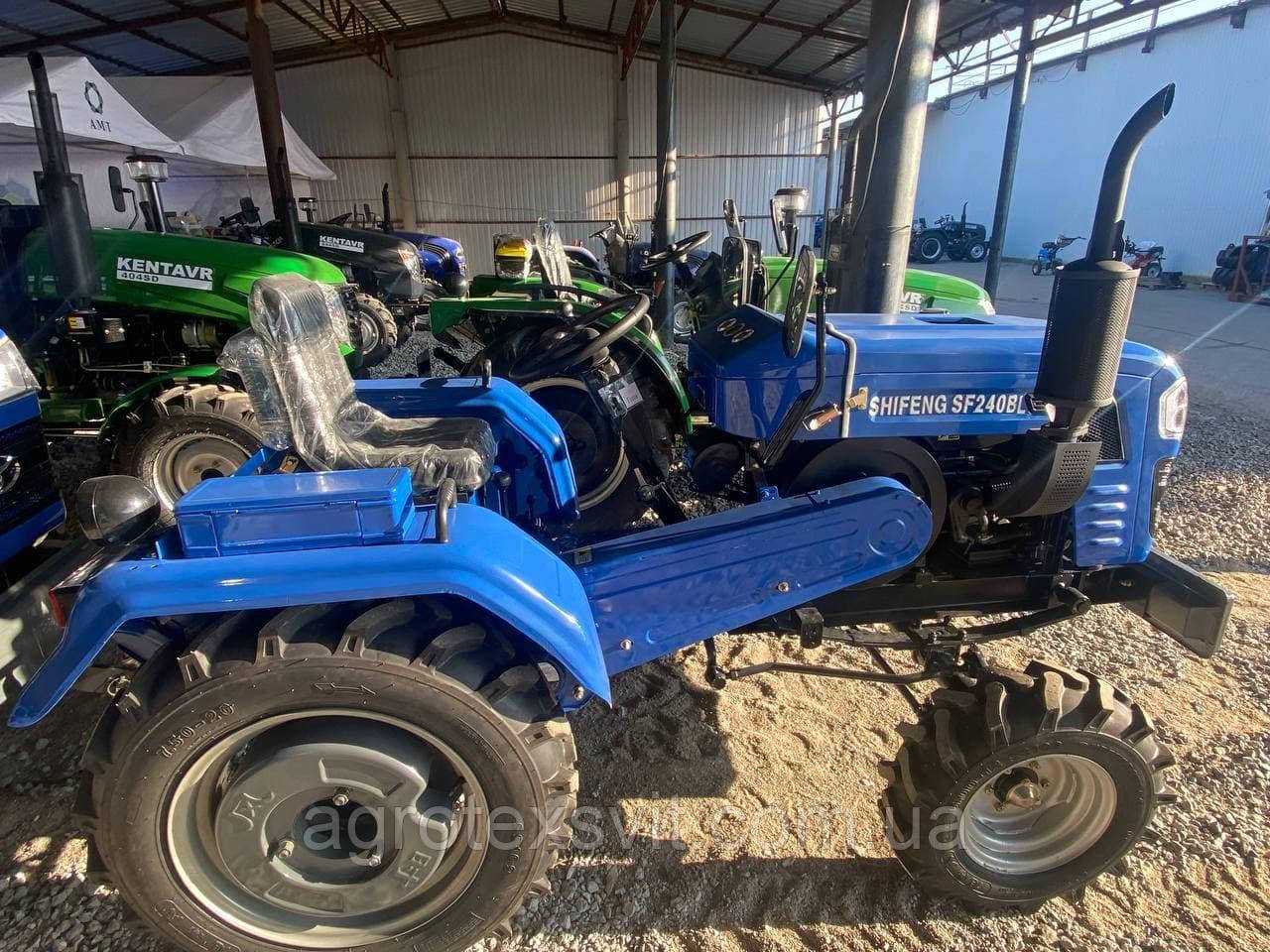 Мінітрактор SHIFENG Sf 240BL з блокуванням диференціала, 3-х точкою і ВОМ