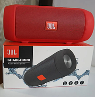 Хорошая портативная беспроводная bluetooth колонка Jbl mini Чёрная автономная fm Мини колонки с аккмулятором Красный