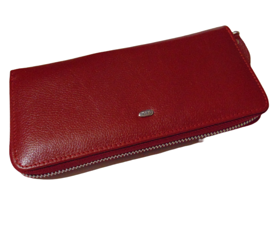 Шкіряний гаманець Dr.Bond W38 червоний, фото 1