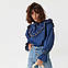 Вишиванка жіноча Moderika Рюшка на джинсовій тканині з вишивкою S, фото 4