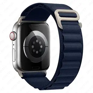 Ремінець для Apple Watch Nylone Loop Midnight Blue •  42/44/45/49mm.
