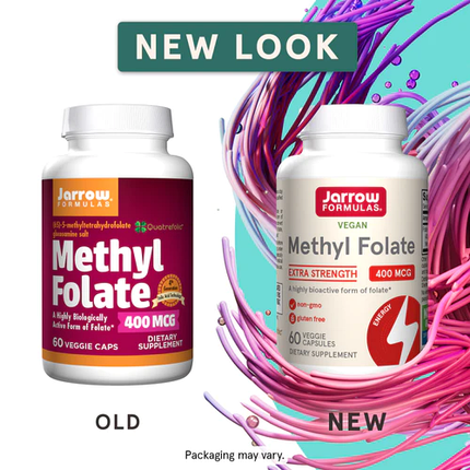 Jarrow Formulas Methyl Folate 400 mcg 60 Caps, фото 4