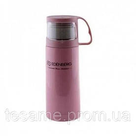 Термопляшка 500 мл EB-636 Рожева