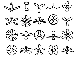 Люстра- вентилятор