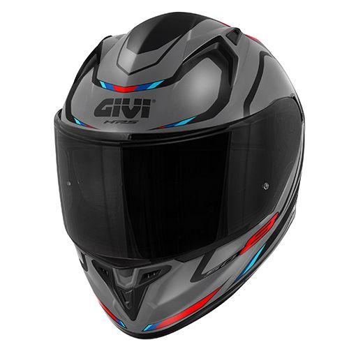 Мотошолом Givi 50.8 Mach 1 MAT сірий, фото 1