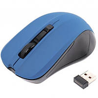 Мышка беспроводная Maxxter Mr-337-Bl Blue USB
