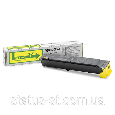Заправка картриджа Kyocera TK-5205Y yellow для TASKalfa 356ci, фото 1