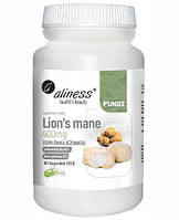 Aliness Lion s Mane 400 mg - Экстракт гриб Ежовик гребенчатый для здоровья головного мозга, 90 кап.