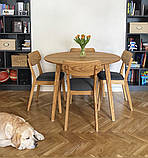 Стілець  "Вільнюс" з масиву дерева, фото 3