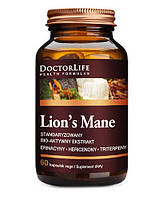 Doctor Life Lion's Mane - Экстракт гриб Ежовик гребенчатый для здоровья головного мозга, 60 кап.