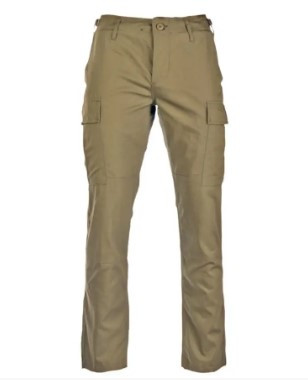 Тактичні штани Mil-Tec Teesar RipStop BDU Slim Fit Хакі 11853104-L