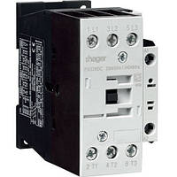Контактор корпусний 3P+1НВ, 230В-АС, 25А AC-3, Hager EV02510C