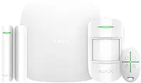 Стартовый комплект системы безопасности с поддержкой Wi-Fi StarterKit Plus Ajax (white)