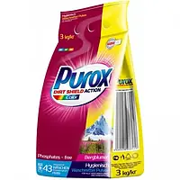 ПРАЛЬНИЙ ПОРОШОК БЕЗФОСФАТНИЙ PUROX COLOR 3КГ