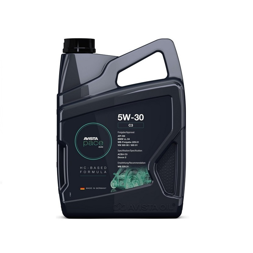 Купить AVISTA Pace EVO C3 5W30 5л, цена 1348 ₴ — Prom.ua (ID#1714910338)