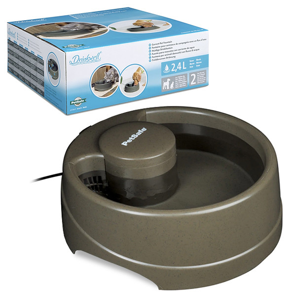Автоматичний фонтан напувалка для собак та котів, 2.4л PetSafe Drinkwell Current (CURRENT-M-BR-EU-19)