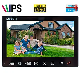 Домофон SEVEN DP–7575 FHD IPS Чорний