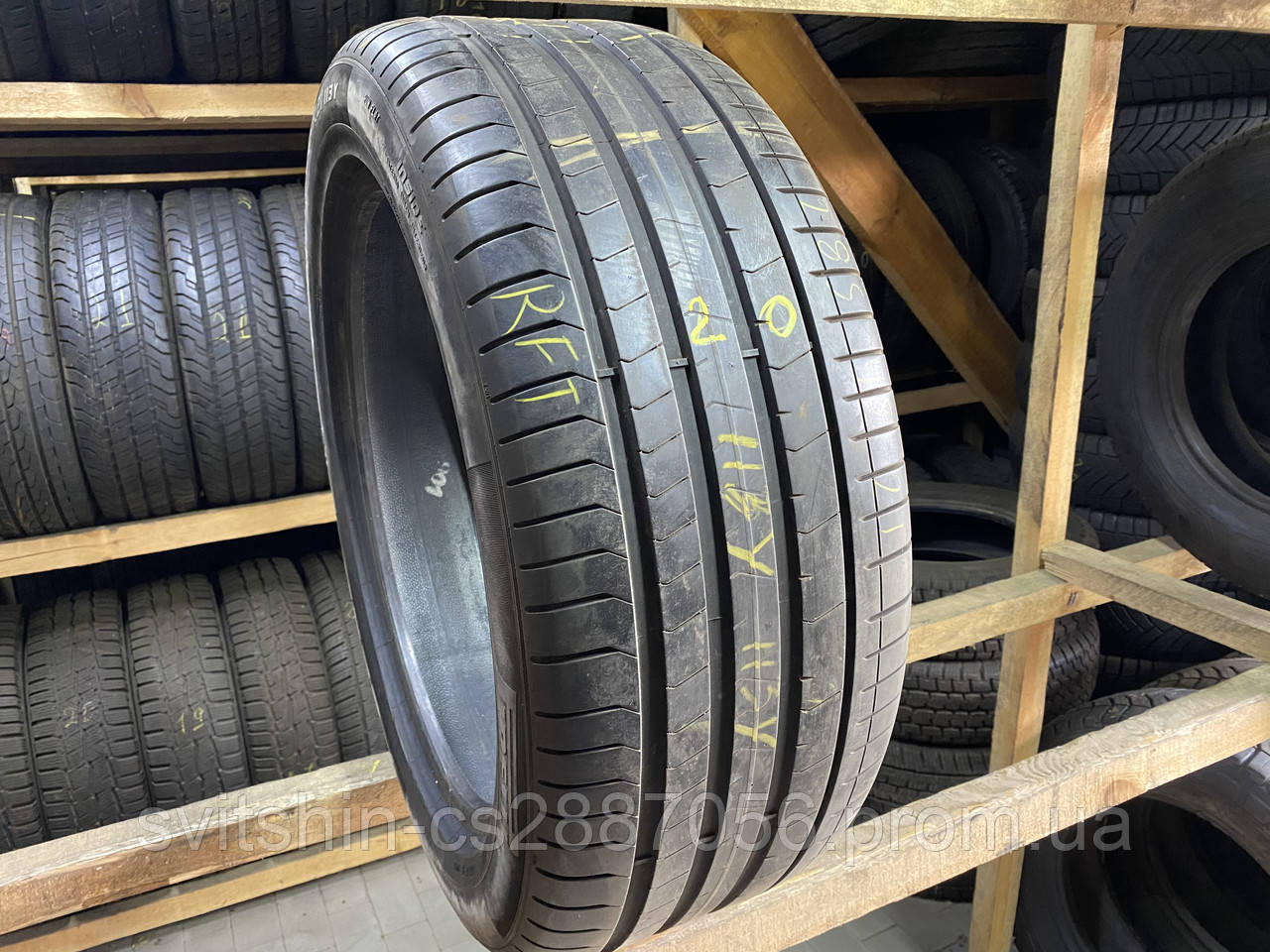 Розпаровка 285/45R21 Pirelli P Zero  RFT 5.5мм 20рік, фото 1