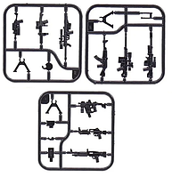 Автомат пистолет пулемёт оружие для фигурок Лего Lego