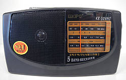 Портативний радіоприймач на батарейках KIPO KB-308AC