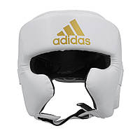 Шолом боксерський Adidas Speed Super Pro Training (ADISBHG042-wh-zoloto) XL