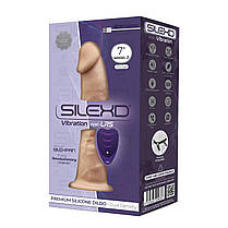 Фалоїмітатор з вібрацією SilexD Henry Vibro Flesh (MODEL 2 size 7in) + LRS, фото 4