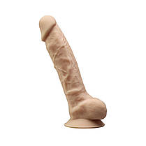 Фалоїмітатор з вібрацією SilexD Vetus Vibro Flesh (MODEL 1 size 8in) + LRS, фото 3