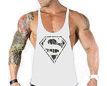 Спортивна майка Superman White 393 L Білий