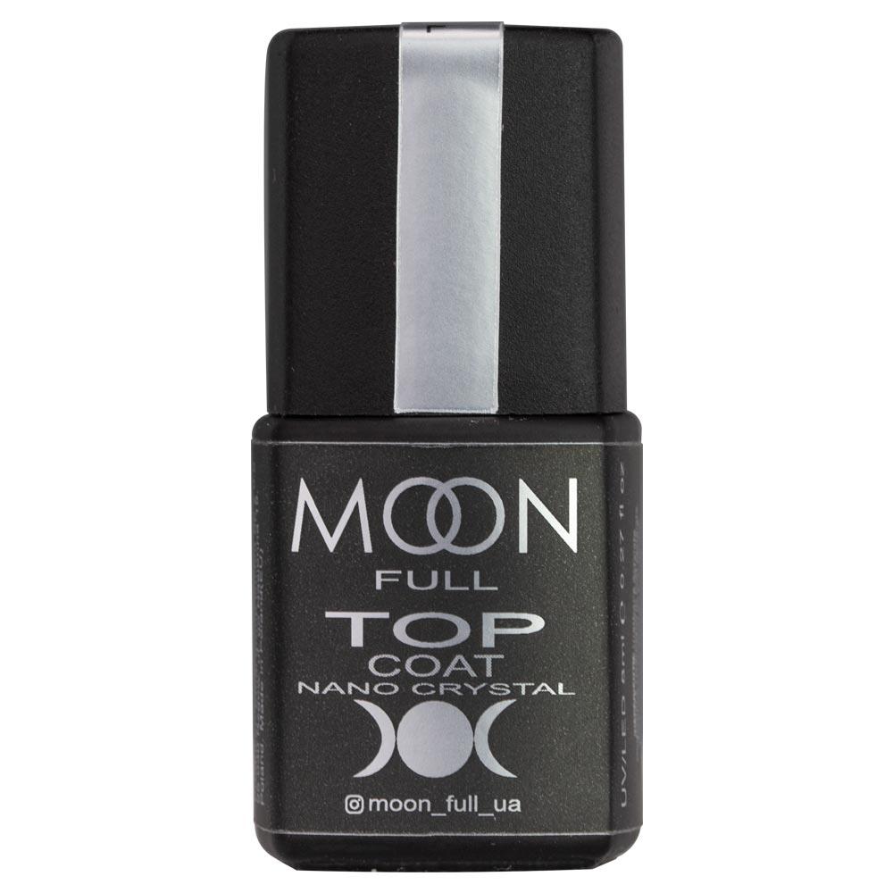 Топ Moon Full Nano Crystal стійкий до подряпин без липкого шару 8 мл