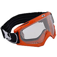 Oxford Assault Pro Goggle - Orange, Мотоочки / маска кросові (прозора лінза)