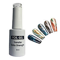 Клей база для лиття фольги дизайну нігтів Lilly Beauty 8 мл