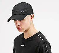 Кепка nike u nsw h86 cap nk metal swoosh 943092-010 бейсболка найк