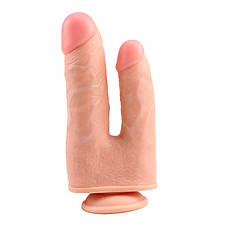 Подвійний реалістичний дилдо для мастурбації Bromeo | Limon, фото 3