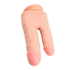 Подвійний реалістичний дилдо для мастурбації Bromeo | Limon, фото 4