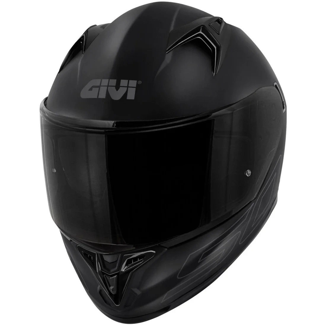 Мотошолом Givi 50.9 Solid Matt Black, фото 1