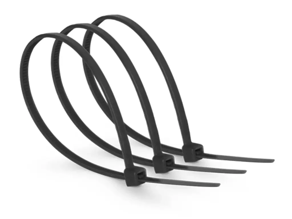 Стяжка кабельна нейлонова чорна 3,6 х 100 мм (100 шт.)