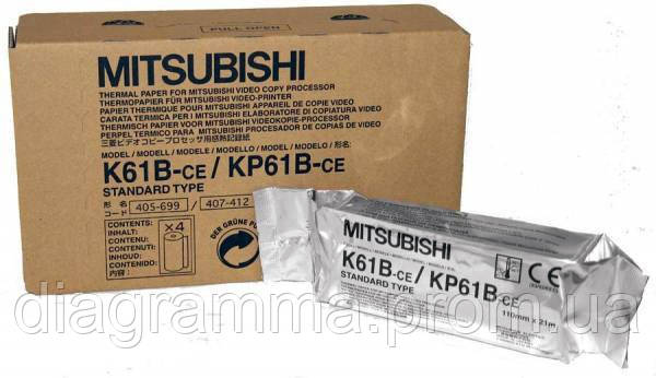 Папір для відеопринтерів УЗД MITSUBISHI K61B-ce (orig.)