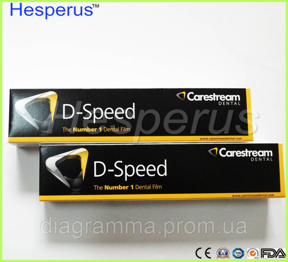 Рентгенплівка KODAK Dental Intraoral D-Speed Film 3х4 №100 - фото 1 - id-p1889670753