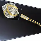 Сувенірна булава на дерев'яній настінній підставці, фото 3