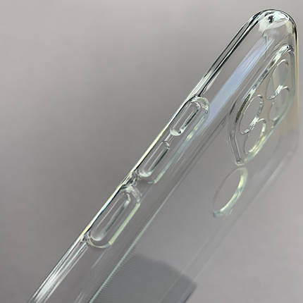 Чохол для Oppo A15 силіконовий чохол із захистом камери на телефон оппо а15 прозорий hlg, фото 3