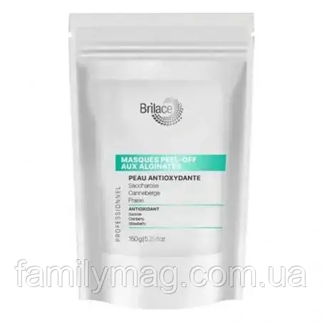 Альгінатна маска потрійної дії Brilace, Brightening algin peel-off mask, 150 г