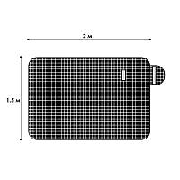 Коврик для пикника и кемпинга складной Shanpeng Njb-001 Черная Клетка 150*200 см каремат