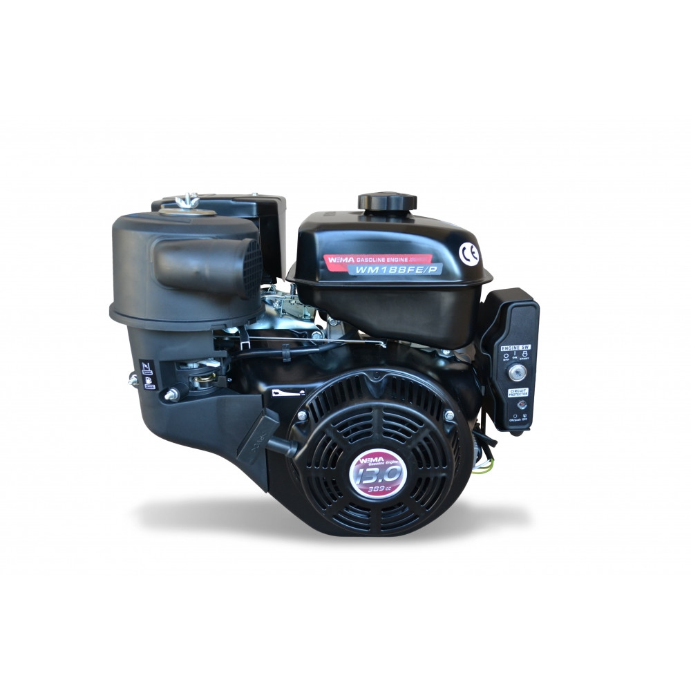 Двигун бензиновий Weima WM188FЕ-Т (стартер, 13 к.с., шліци 25 мм)