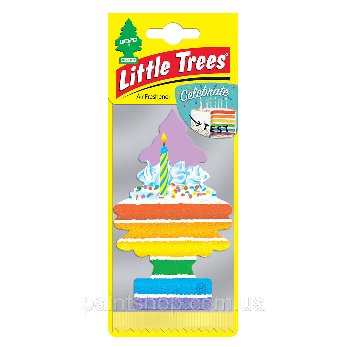 Ароматизатор-ялинка автомобільний Little Trees "Celebrate" Святковий