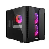 Корпус Chieftec Chieftronic M2 GM-02B-OP 3x120mm A-RGB fan mATX без БП Black