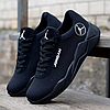 Чоловічі літні кросівки (сітка), чорні кроси, чоловіче взуття на літо, розмір 40 41 42 43 44 45, фото 2