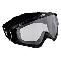 Oxford Assault Pro Goggle - Glossy Black, Мотоочки / маска кросові (прозора лінза)